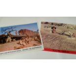 CINEMA, signed FoH stills, inc. Cleavon Little (Blazing Saddles), Jack Palance (The