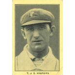 AMALGAMATED PRESS, Famous Australian Cricketers, missing No. 8, large, Australian issue, G to VG,