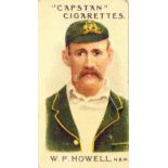 WILLS, Prominent Australian & English Cricketers (1907), complete (Nos. 1-50), G to VG, 50
