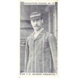 CRICKET, anon., Cricketers Series, No. 16 Jackson (Yorkshire), p/b, G