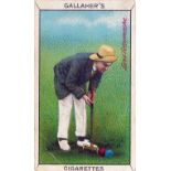 GALLAHER, Sports Series, inc. cricket (2), croquet (6) etc., FR to G, 10