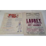 THEATRE, The Laurey Puppets flyers inc Tweedletown Grand Circus, Floral Hall Scarborough, Red Door