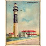 A.T.C., Lighthouse Series, large, creased (4) & some corner knocks, FR to G, 11