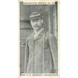 RUTTER, Cricketers, No. 16 Jackson (Yorkshire), creased, about G