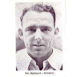 NEWS CHRONICLE, Panel Portraits (cricketers), complete, England v South Africa 1955, large, a.m.r.