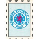 A. & B.C. GUM, 1971 Football Club Crests (Scottish), complete, EX, 16