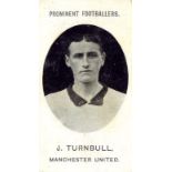 TADDY, Prominent Footballers, Turnbull (Manchester United), Imperial back, no footnote, VG