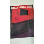 POP MUSIC, signed sheet music book Billy Joel, Storm, crease to cover, G
