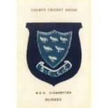 PHILLIPS, medium silks, inc. County Cricket Badges (11), Football League Colours (16), G to EX, 27*