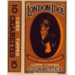 CIGARETTE PACKET, Hill London Idol, 10s, hull & slider, VG