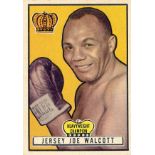 TOPPS, Ringside Boxers, No. 6 Jersey Joe Walcott, large, VG