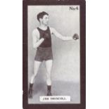 HUDDEN, Famous Boxers, No. 4 Driscoll, VG