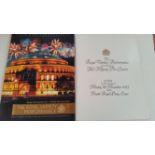 THEATRE, souvenir brochures for Royal Variety Performances, 1974, 1981-1984, 2000, 2002 & 2012