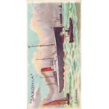 SINGLETON & COLE, Atlantic Liners, Nos. 11-14, G to VG, 4