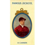 TADDY, Famous Jockeys, Cannon, no frame, EX
