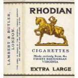 CIGARETTE PACKET, Lambert & Butler Rhodian, 10s, hull & slider, VG