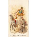 LORILLARD, Circus Scenes, CSGB ref. N268-15, Sensation, G