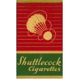 CIGARETTE PACKET, Phillips Shuttlecock, 10s, hull only, VG