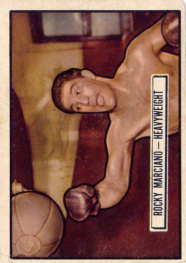 TOPPS, Ringside Boxers, No. 32 Rocky Marciano, large, G