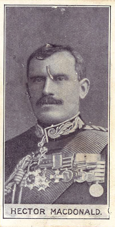 LAMBERT & BUTLER, Boer War Generals CLAM, McDonald, black back, EX