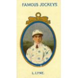 TADDY, Famous Jockeys, Lyne, no frame, EX