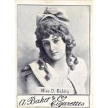 BAKER, Actresses, No 1 Miss Baldry, large, VG