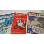 POP MUSIC, sheet music booklets, inc. Tommy Steele, Billy Fury, Wings (Mull of Kintyre), Petula