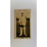 PATTREIOUEX, Famous Cricketers, C61 Hubble (Kent), plain back, corner knocks, G