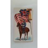 PRITCHARD & BURTON, Flags & Flags With Soldiers, India, with soldier, EX