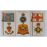 PLAYERS, Badges & Flags of British Regiments (brown back, numbered), VG to EX, 48