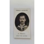 TADDY, Prominent Footballers, McCartney (Northampton), Imperial back, no footnote, VG