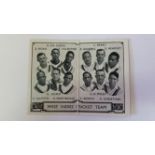 BARRATT, Cricket Team Folders (1933), No. 20 West Indies, VG