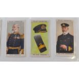 WILLS, Naval Dress & Badges, complete, G to VG, 50