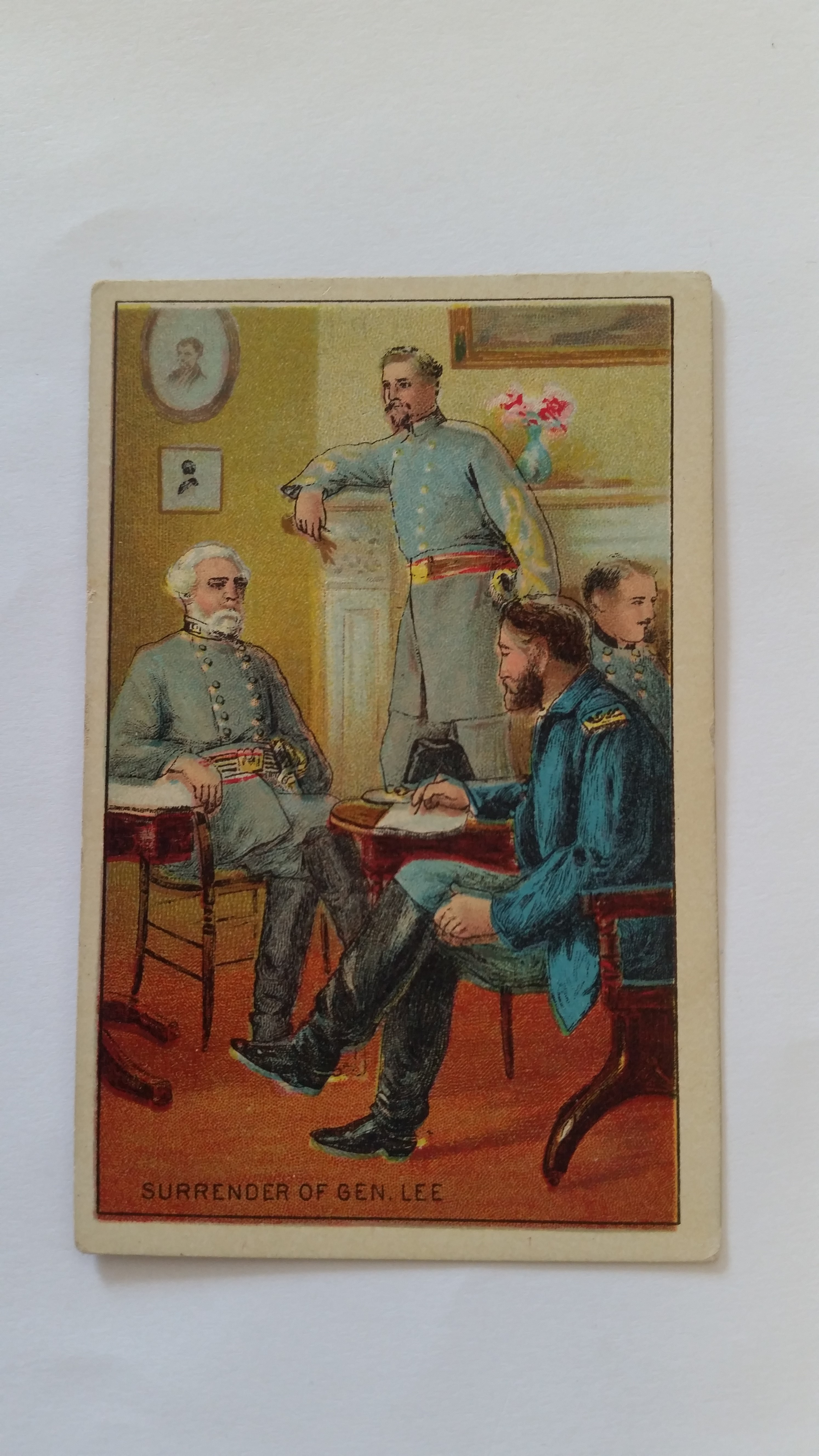 A.T.C., Historic Events, Surrender of General Lee, extra-large, VG