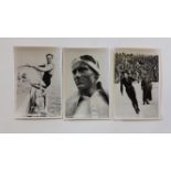 OLYMPICS, 1936 German c/c, complete subsets (3), Nos. 53,54 & 56, large, by Kontroll Vermerk, op,