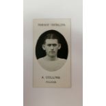 TADDY, Prominent Footballers, Collins (Fulham), Imperial back, with footnotes, VG