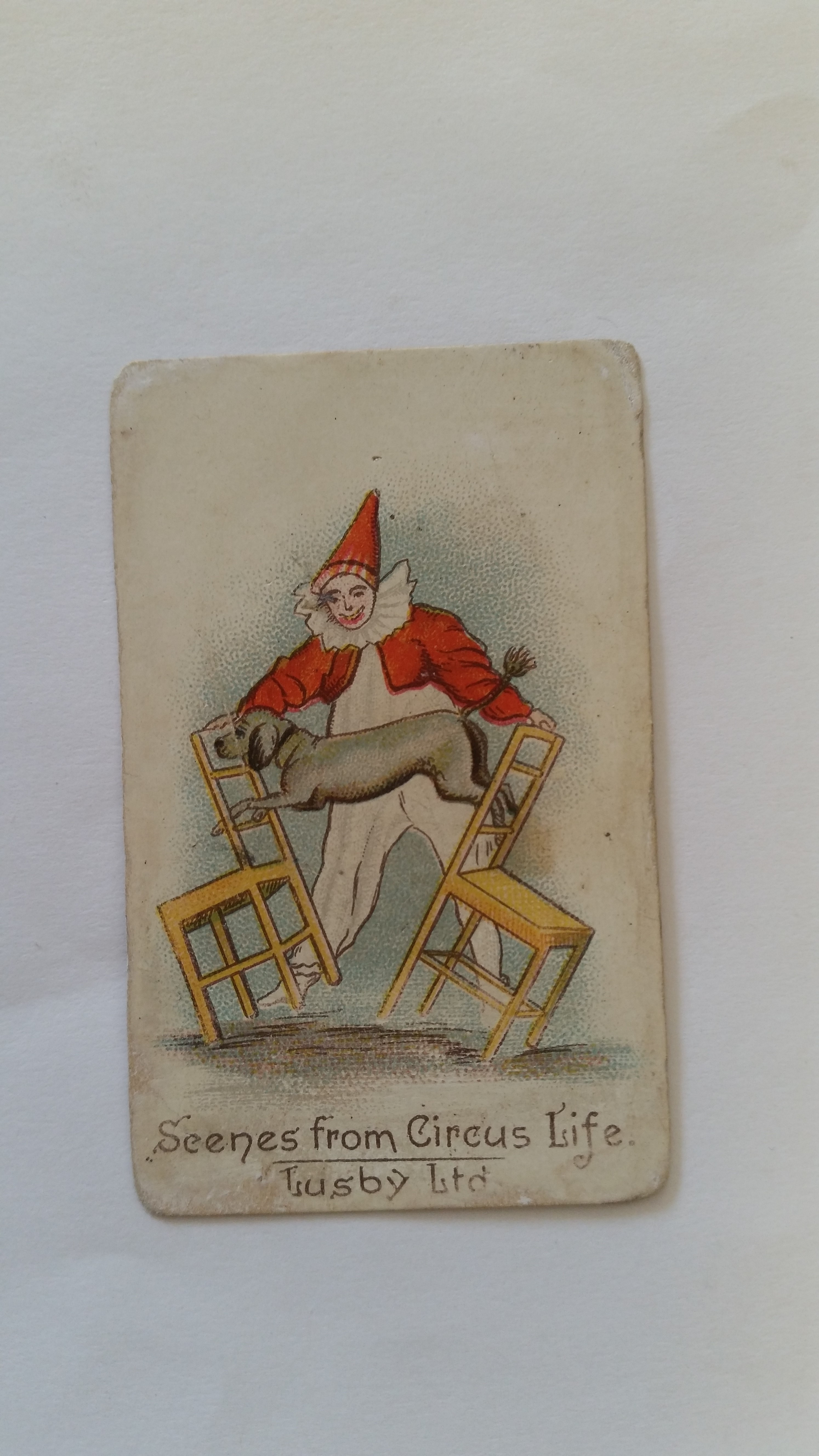 LUSBY, Scenes from Circus Life, CSGB H.264-2, printed back, , corner knocks, FR