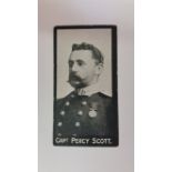 RUTTER, Boer War Celebrities, Percy Scott, printed back, VG