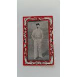 WILLS, Australian & South African Cricketers (1910), Carter (NSW), red border, VG