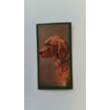 TADDY, Dogs, No. 27 Irish Setter, slight scuffing to green edges, VG