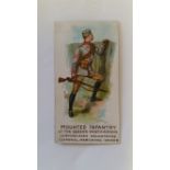 WOODS, Types of Volunteer & Yeomanry, Mounted Infantry, artwork by Harry Payne, VG