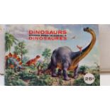 BROOKE BOND, Dinosaurs, complete, Canadian, corner-mounted in album (crease to cover), VG to EX,
