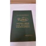 BOXING, hardback edition of The Ring by Nat Fleischer, 1961 Record book and Encyclopaedia, some
