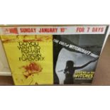 CINEMA, double bill poster, Legend of the Witches & Do You Want to remain a Virgin Forever?, 40 x