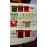 MATCHBOX LABELS, mixed selection, post-WWII, bookmatches, home & export markets, inc. mainly UK &