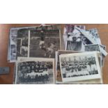 FOOTBALL, Wales press photos (many reproduction), inc. 1958 World Cup; team photos, v Scotland 1930,