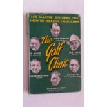 GOLF, hardback edition of The Golf Clinic by Sarazen, Snead et al, 1949, dj, VG