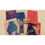 MAGIC, theatre programmes, 1940s-1950s, inc. Claude Williams, Lester Sharpe & Iris, Sirdani,