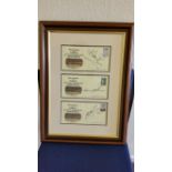 CRICKET, signed first day covers, signed by Garry Sobers, Michael Vaughan & Matthew Hoggard (hat-