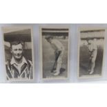 WILLS, Cricket Season 1928-29, Australian (3) & English players, G to VG, 10